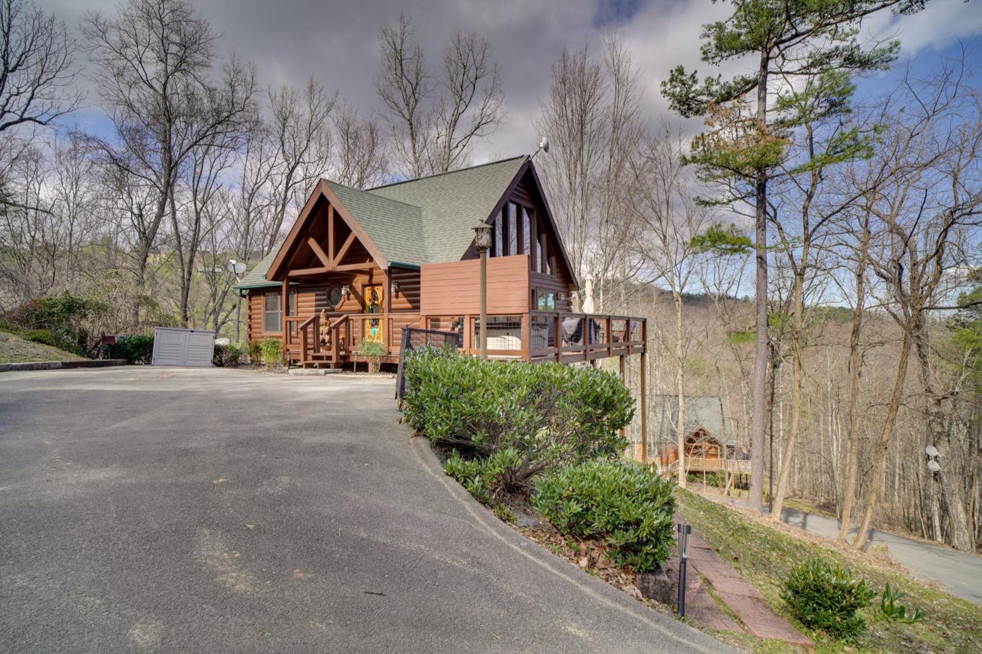 Hatcher Mtn Retreat Sevierville Cabin With Hot Tub! Zewnętrze zdjęcie